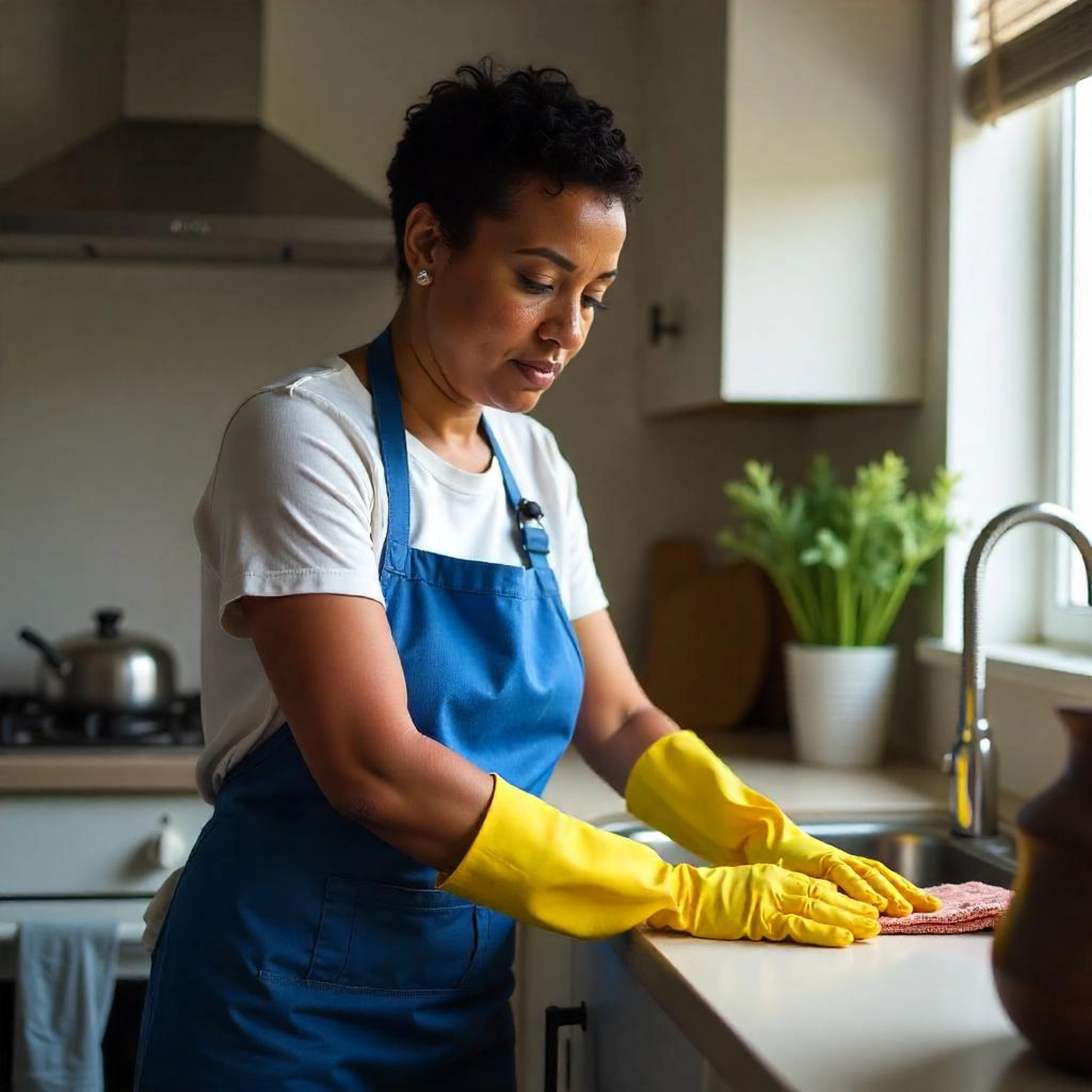 Pflegestützpunkt Gehrke & Jürgens - Helferin beim Putzen