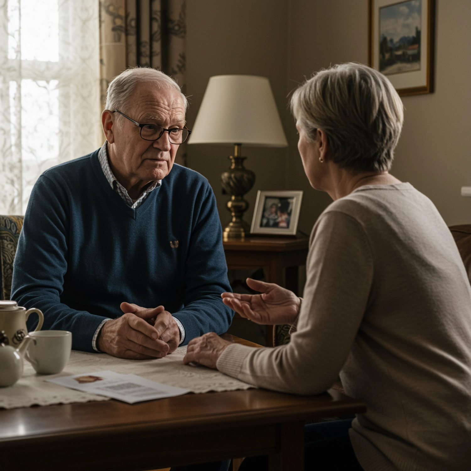 Pflegestützpunkt Gehrke & Jürgens - altes Paar redet